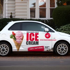 VINILO DE CORTE FUNDIDO + IMPRESION